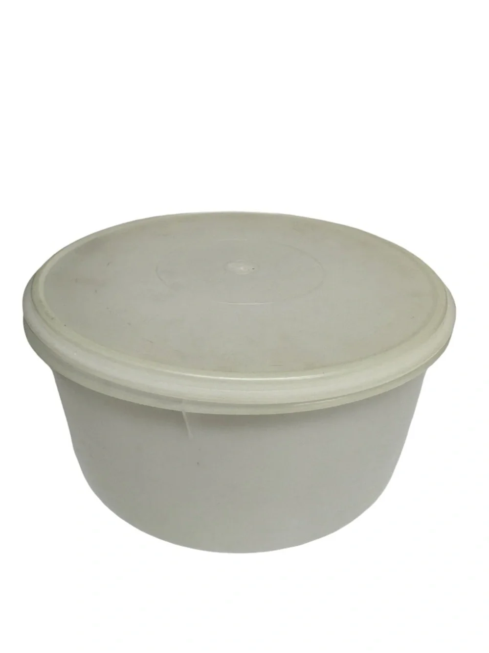 Vintage Tupperware Large Round Carry-All Cake Container 256 Seal 224
